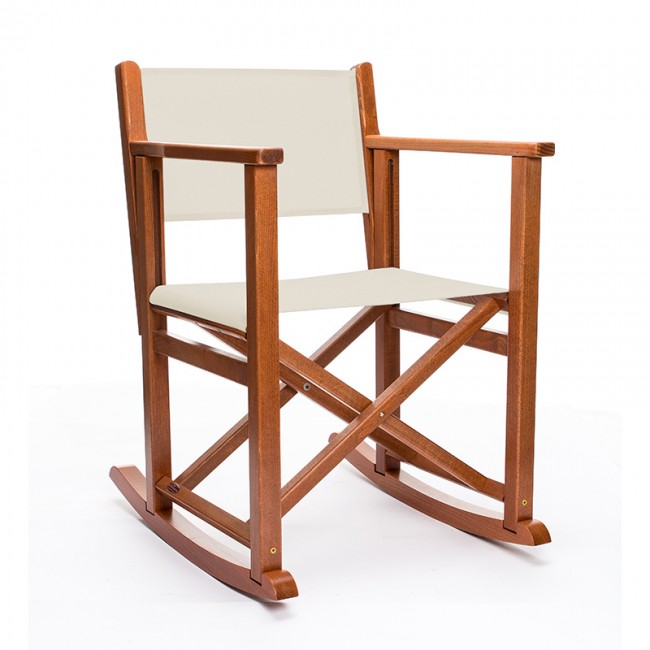 Sedia a dondolo BK - Brandy