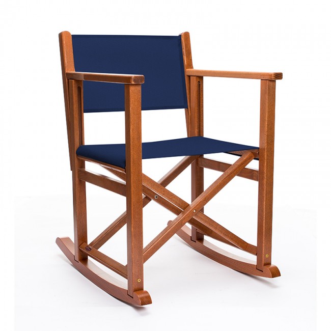 Sedia a dondolo BK - Brandy