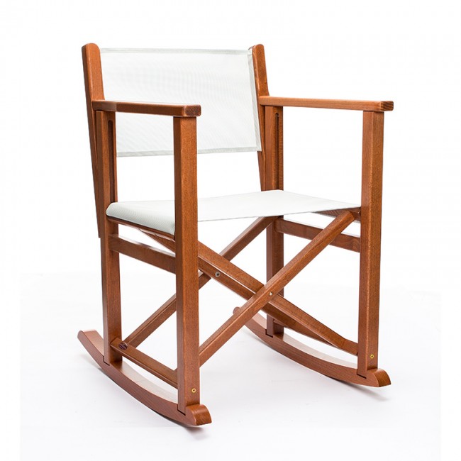 Sedia a dondolo BK - Brandy