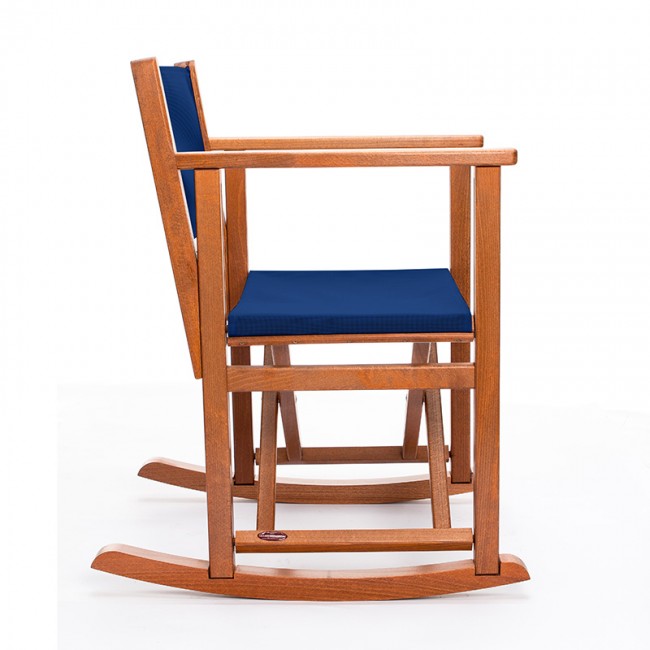 Sedia a dondolo BK - Brandy