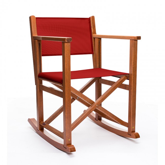 Sedia a dondolo BK - Brandy