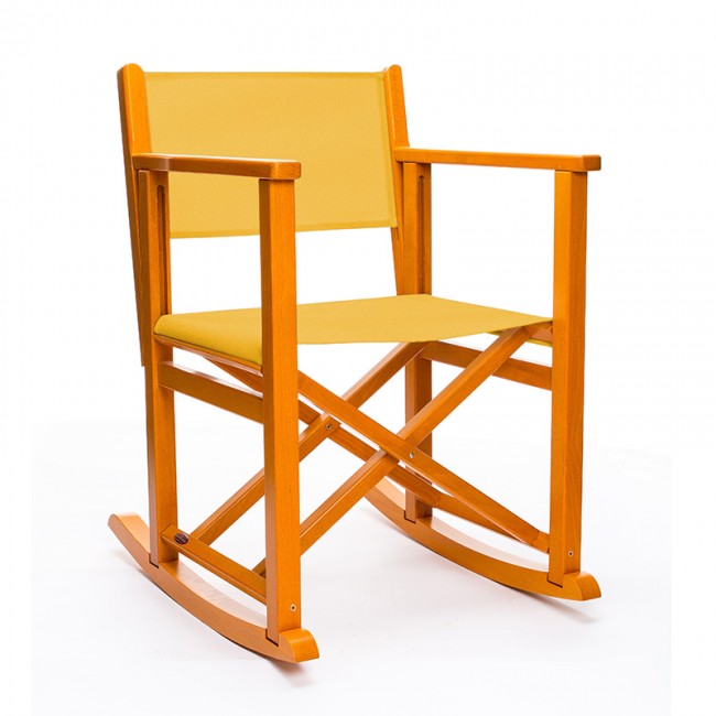 Sedia a dondolo BK - Miele