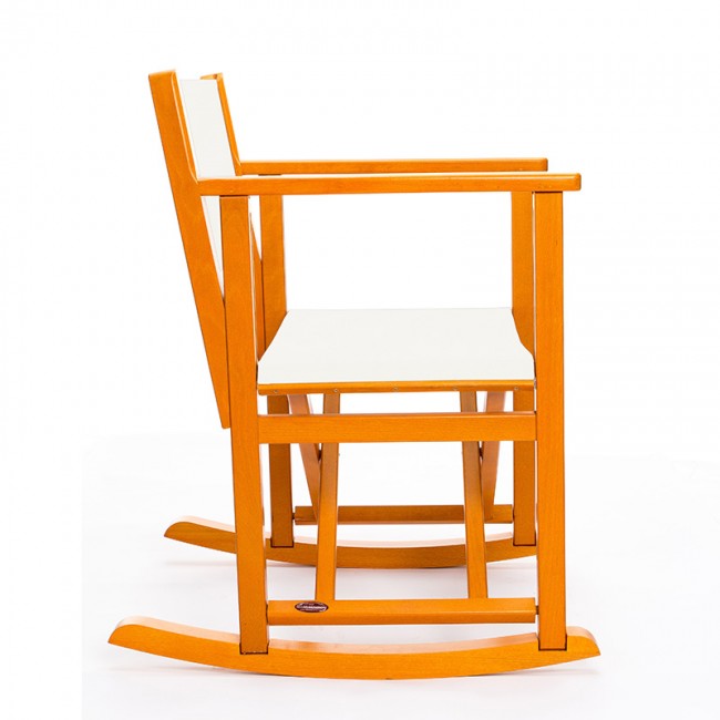 Sedia a dondolo BK - Miele