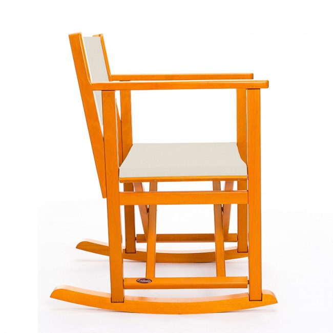 Fauteuil à bascule BK - Miel