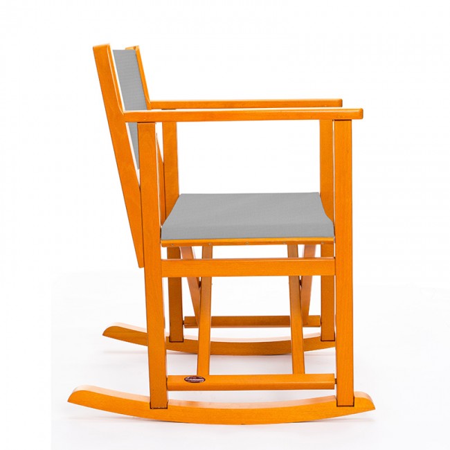 Fauteuil à bascule BK - Miel