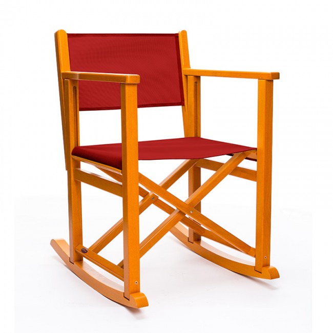 Fauteuil à bascule BK - Miel