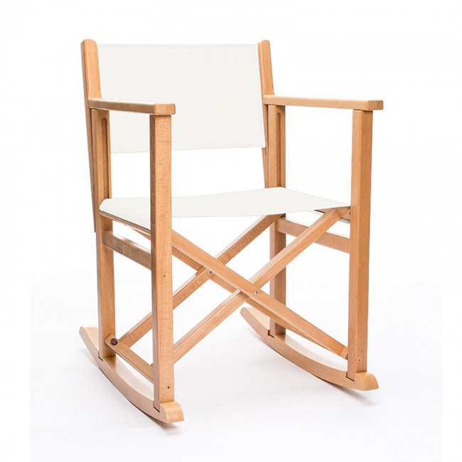 Sedia a dondolo BK - Natur