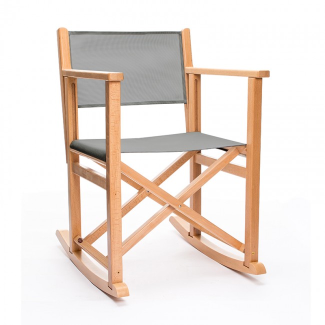 Sedia a dondolo BK - Natur