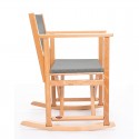Sedia a dondolo BK - Natur