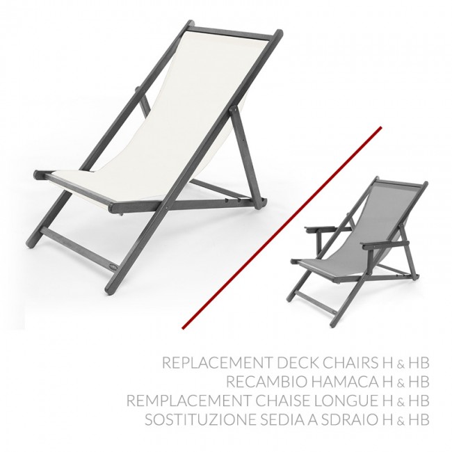 Replacement Deck Chair H & HB