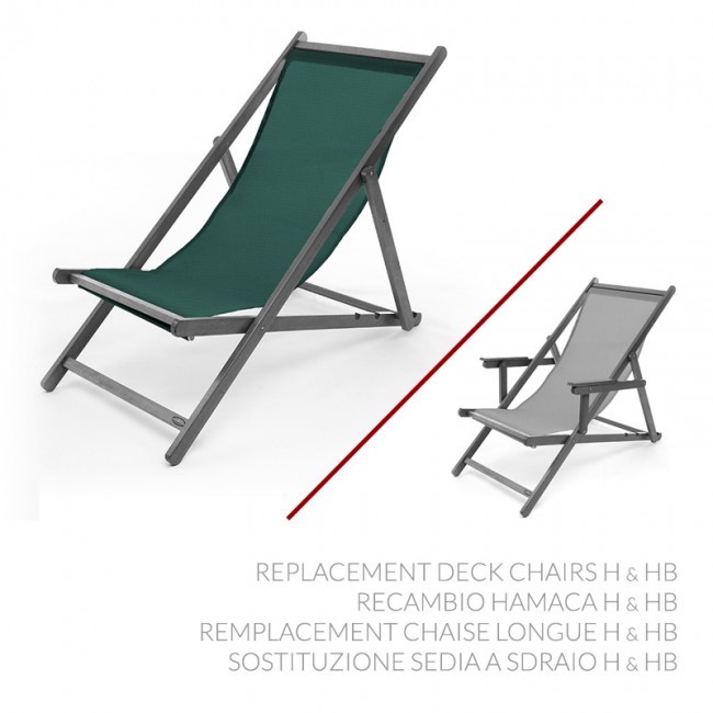 Replacement Deck Chair H & HB