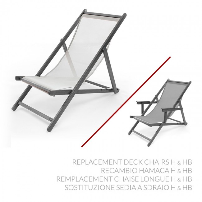 Replacement Deck Chair H & HB