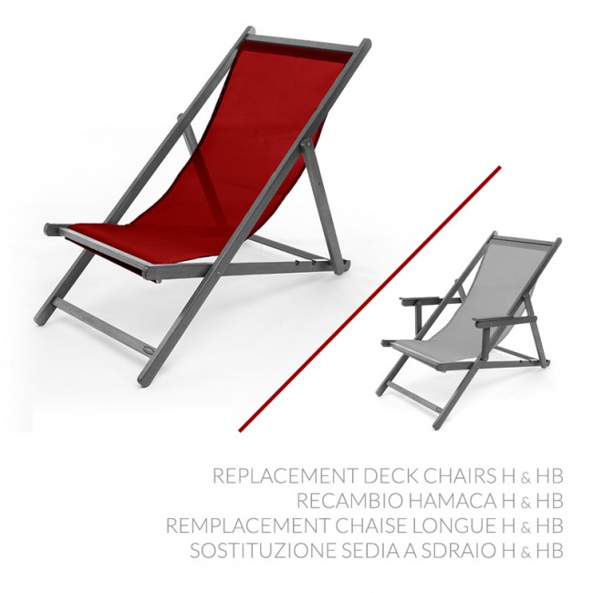Replacement Deck Chair H & HB