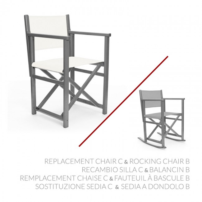 Replacement Chair C & Rocking Chair B