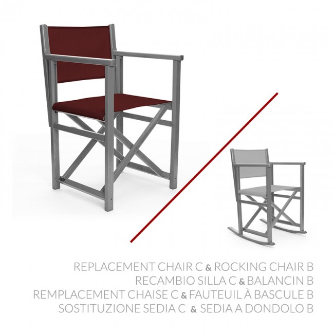 Replacement Chair C & Rocking Chair B