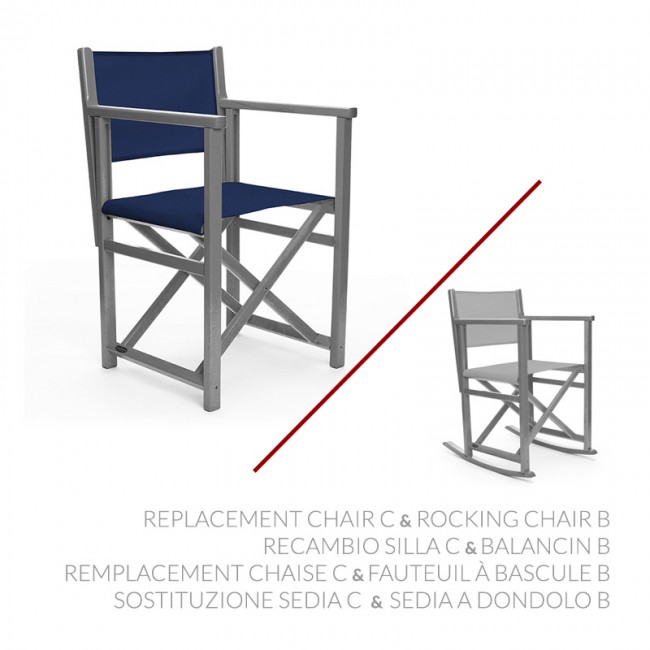 Replacement Chair C & Rocking Chair B
