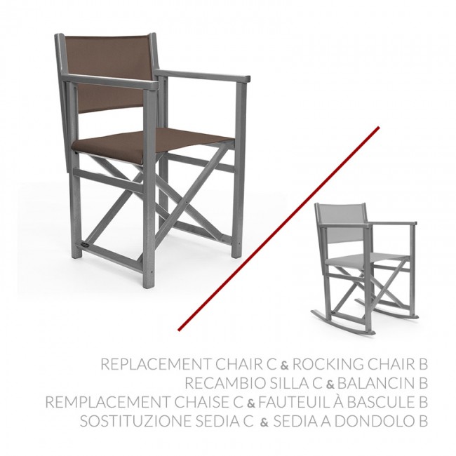Replacement Chair C & Rocking Chair B