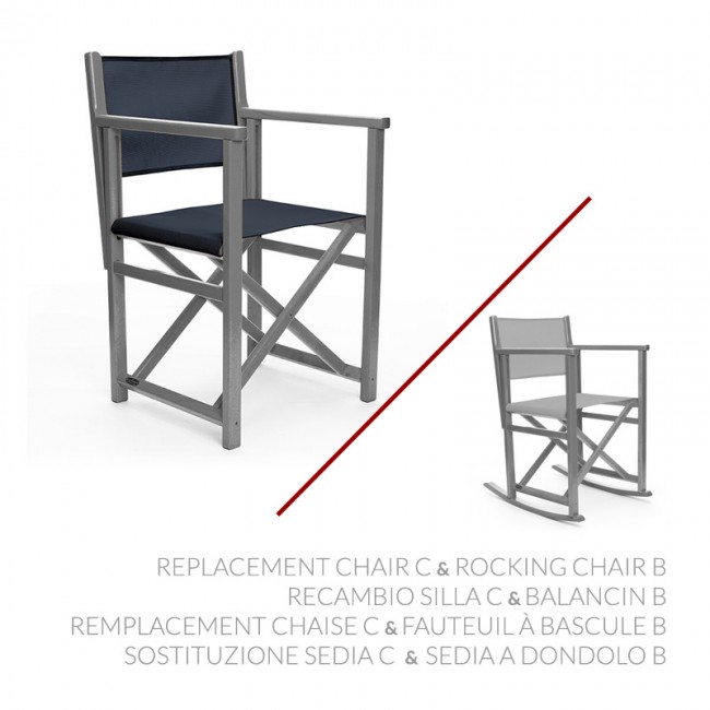 Replacement Chair C & Rocking Chair B