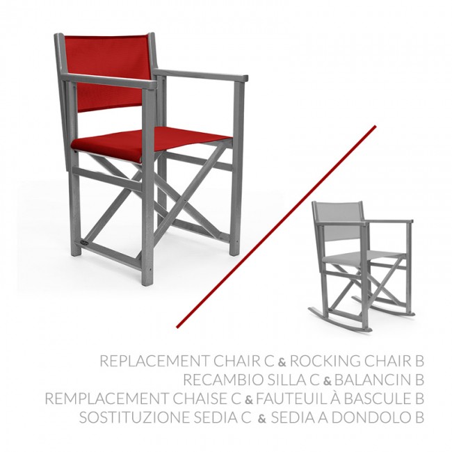 Replacement Chair C & Rocking Chair B