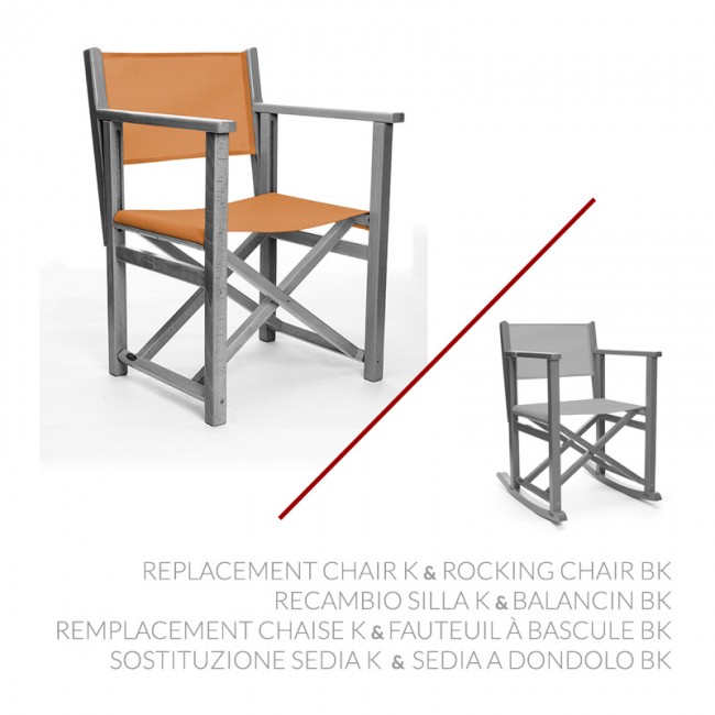 Remplacement Chaise K & Fauteuil à bascule BK