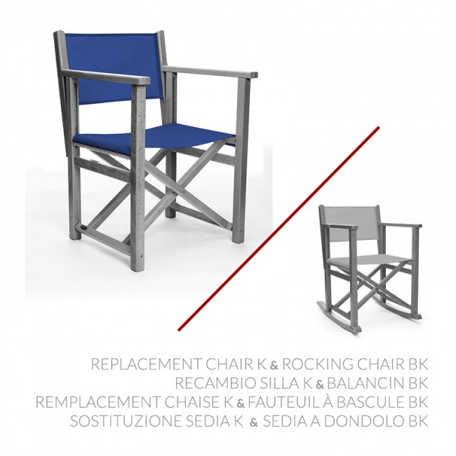 Remplacement Chaise K & Fauteuil à bascule BK