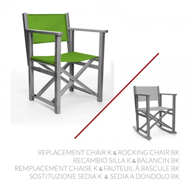 Remplacement Chaise K & Fauteuil à bascule BK
