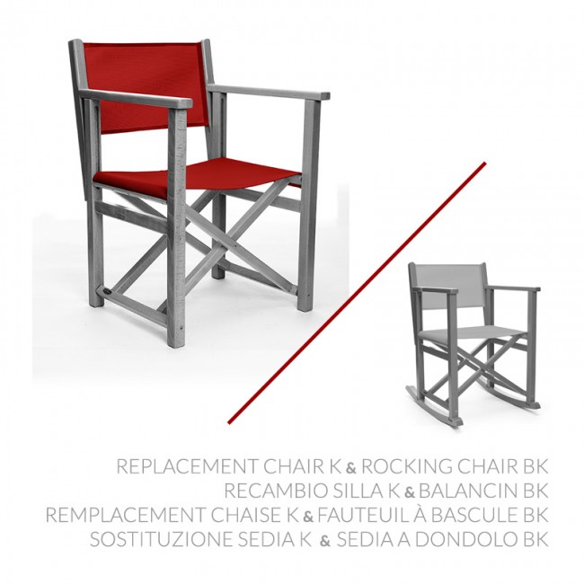 Replacement Chair K & Rocking Chair BK